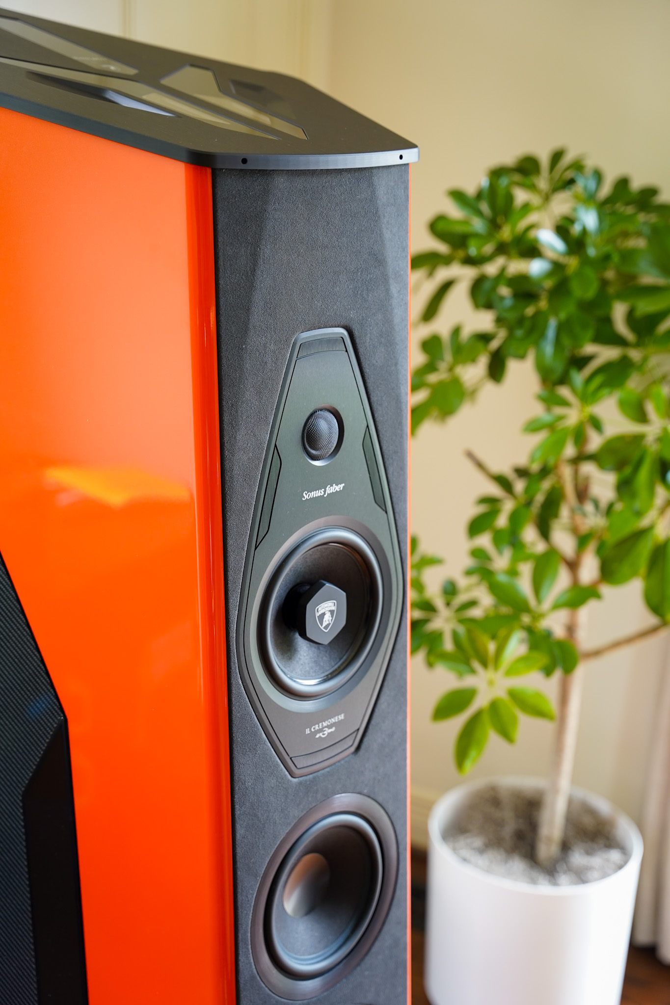 Lamborghini Honors 60 Years of the Miura & Sets A New Performance Benchmark with the Revuelto SV - Sonus faber - Image credit Christina-Lauren Pollack