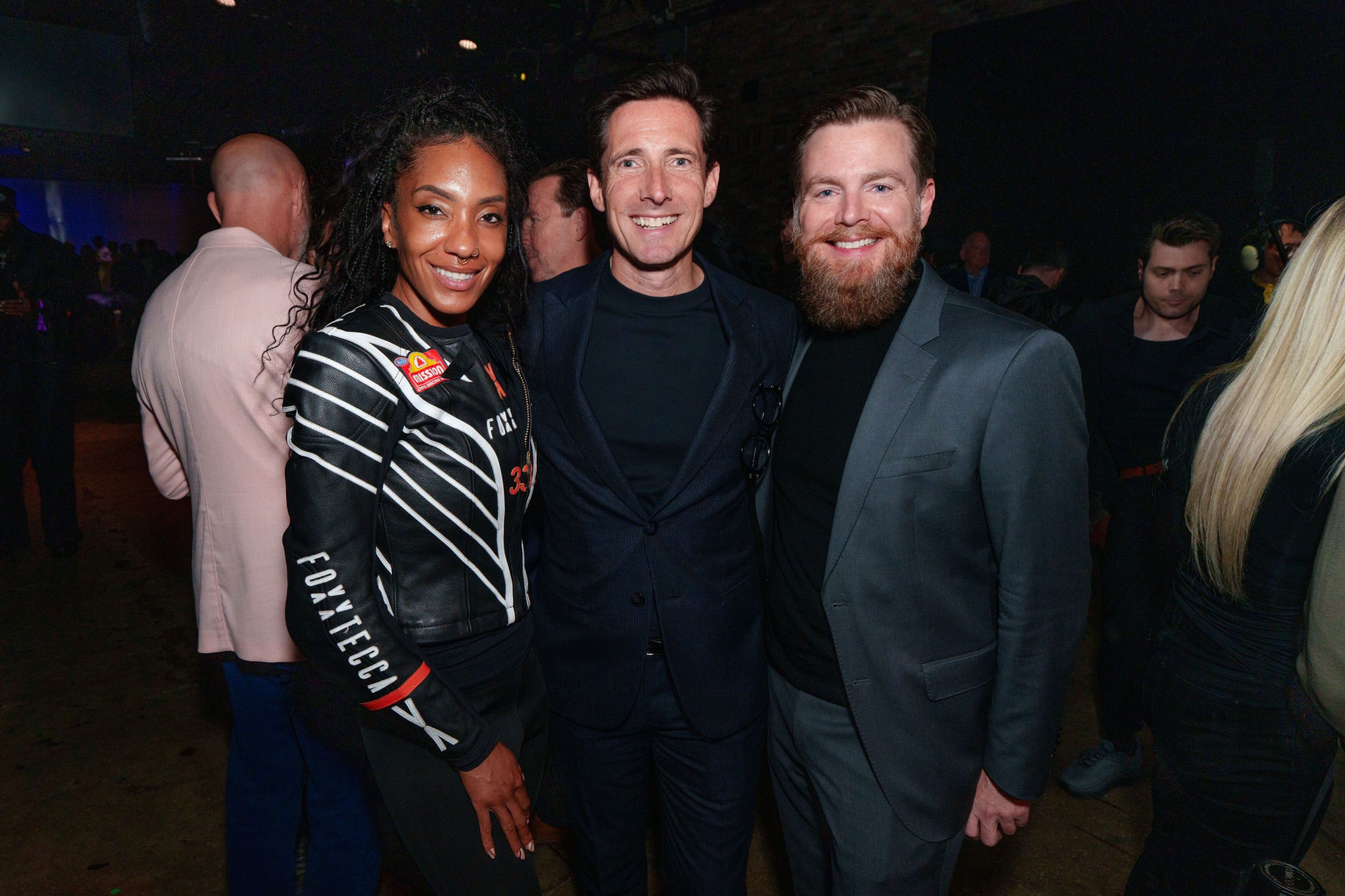 Inside The Jaguar Type 01 Global Debut: The Most Dramatic Rebrand of The Century - Ian James and Brandon Baldassari - Image credit Getty Images for Jaguar