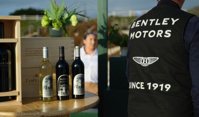 Silver Oak Raises the Bar in Pebble Beach at the Home of Bentley - Image credit Bentley Motors