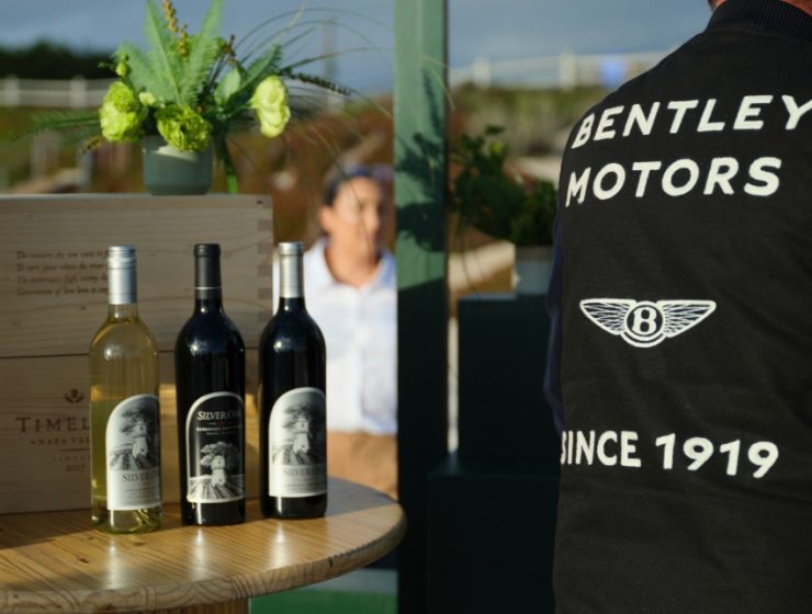 Silver Oak Raises the Bar in Pebble Beach at the Home of Bentley - Image credit Bentley Motors