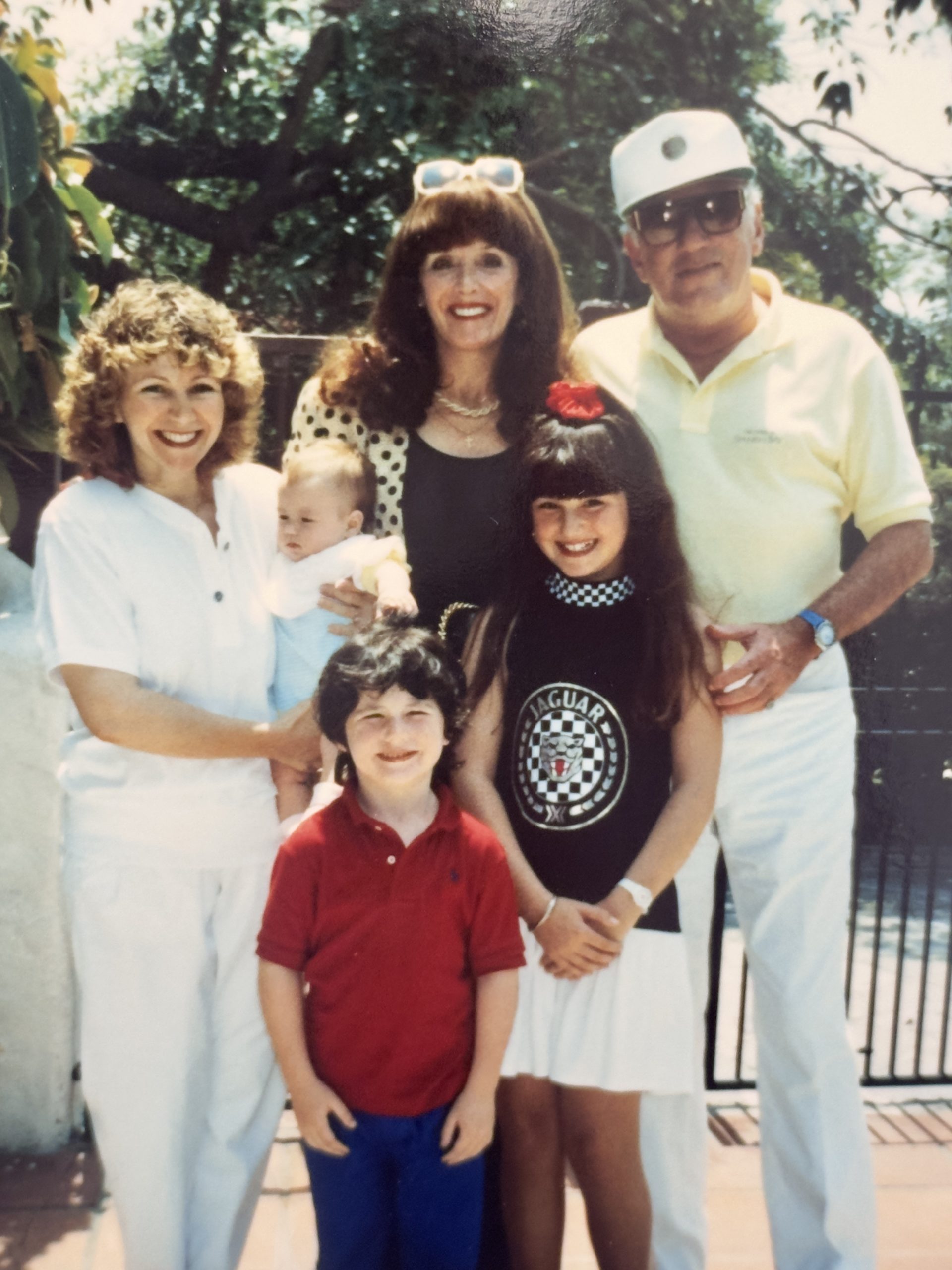 Inside The Jaguar Type 01 Global Debut: The Most Dramatic Rebrand of The Century - The Pollack Family circa 1989 - Image credit Christina-Lauren Pollack